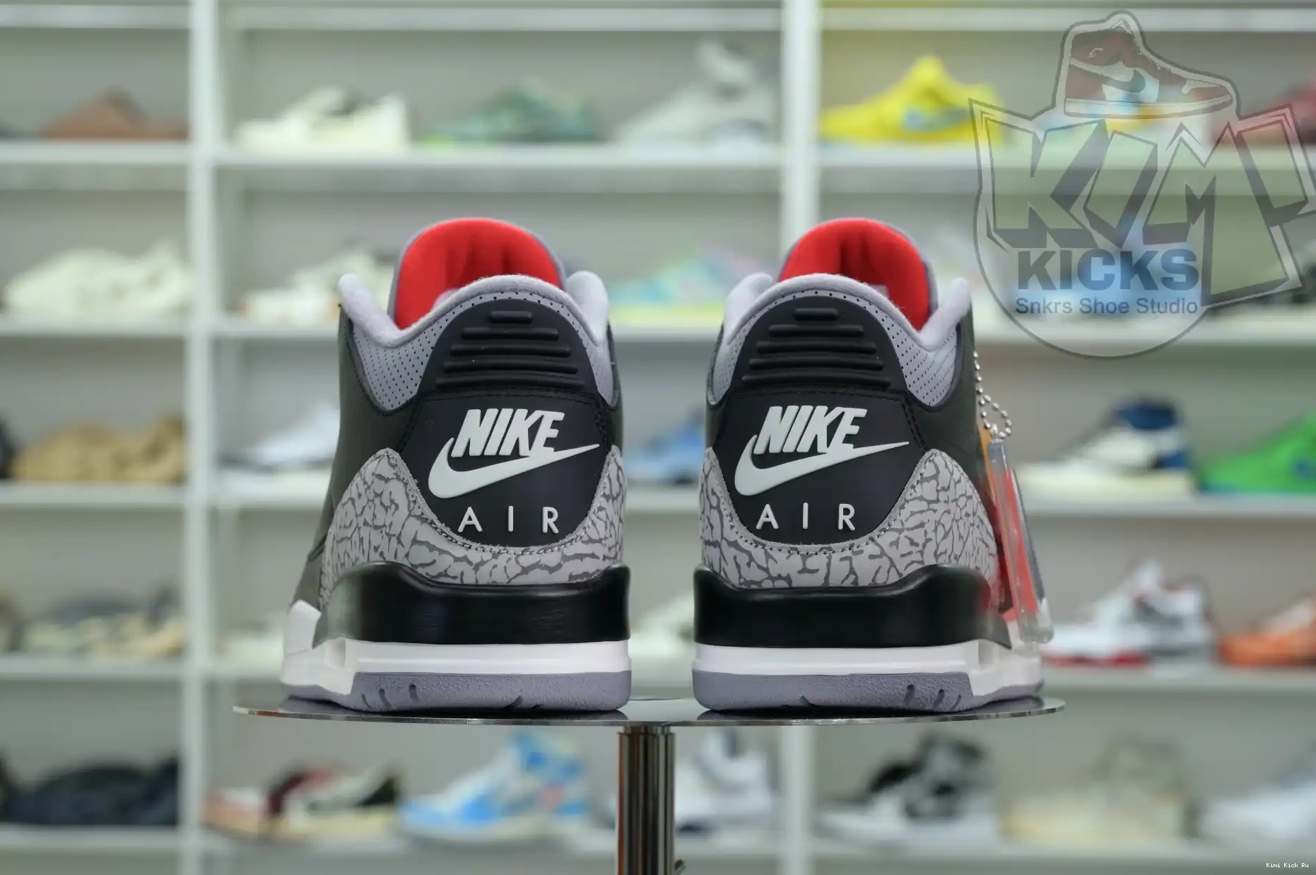 Cement Jordan Air Kimikick 3“Black Reimagined” 0711